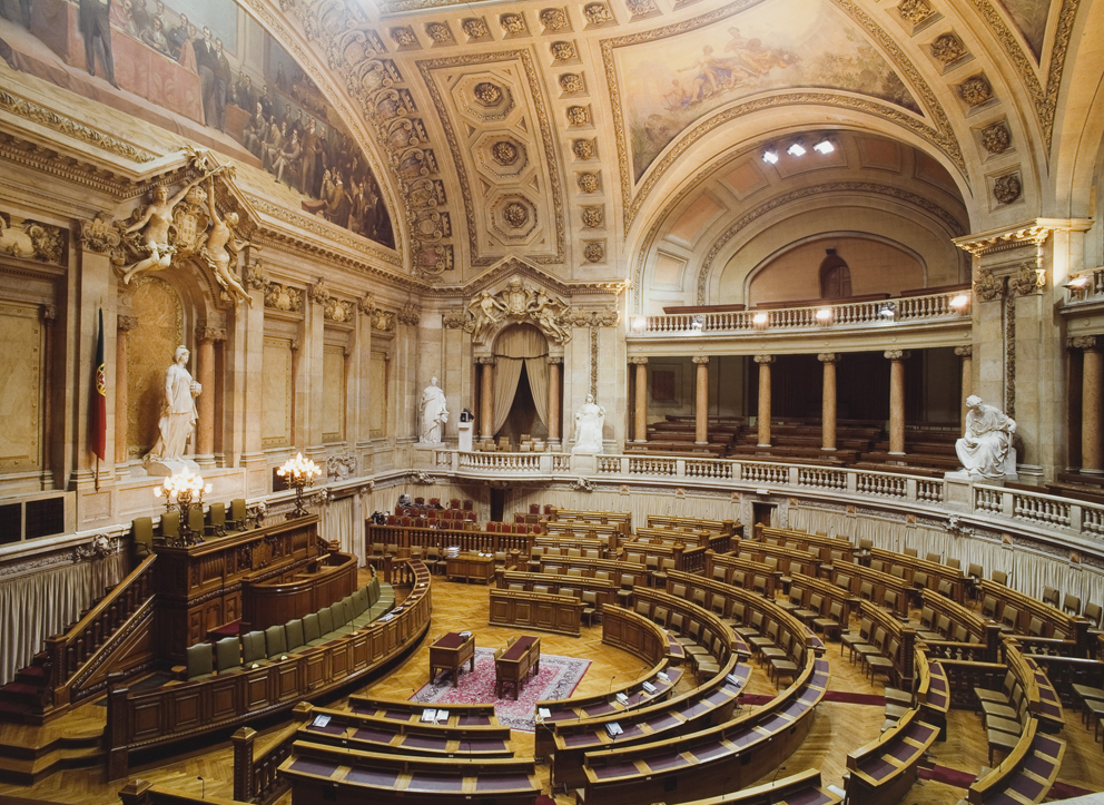 Inside Portugal’s parliamentary chamber